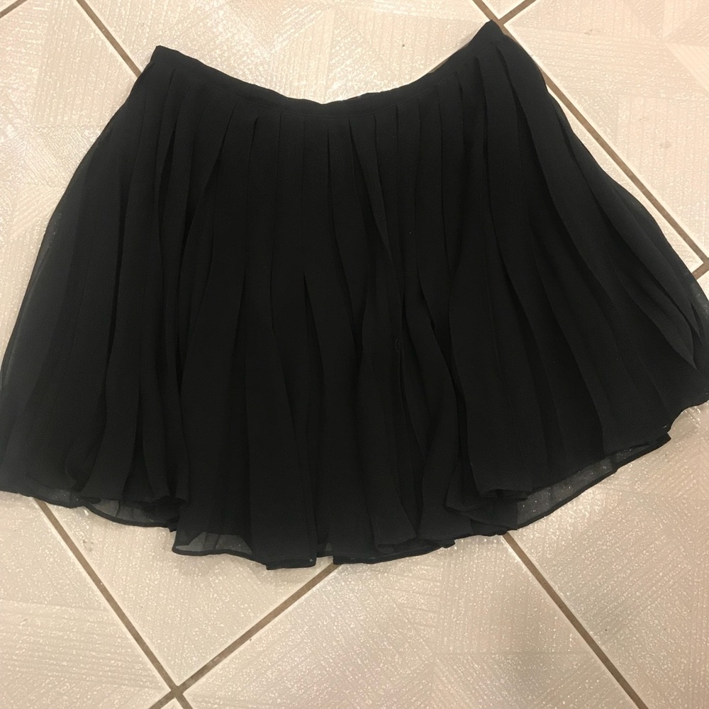 Black size 6 madewell skirt